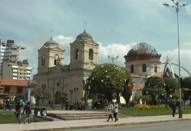  Catedral de Huancayo. Foto: Andina    