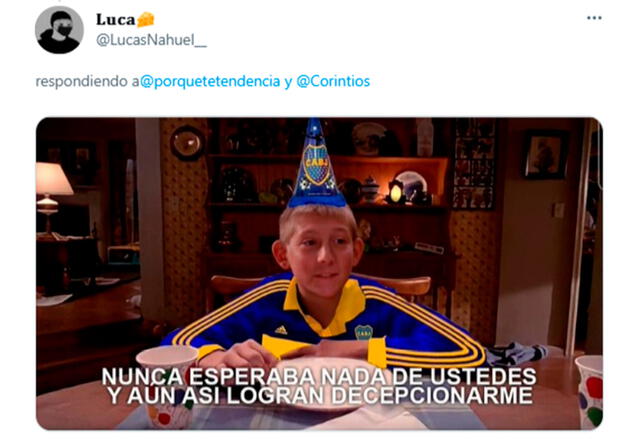 Memes de Boca Juniors vs San Lorenzo. Foto: captura de @LucasNahuel/Twitter