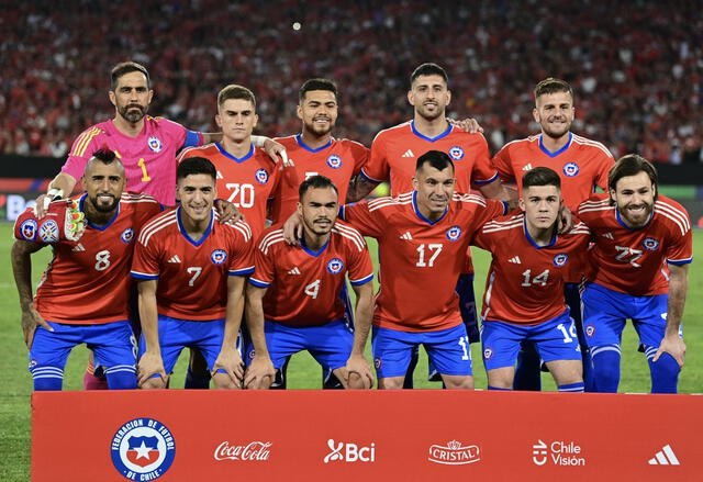 Selección chilena: la Roja quiere volver a una Copa del Mundo. Foto: AFP   