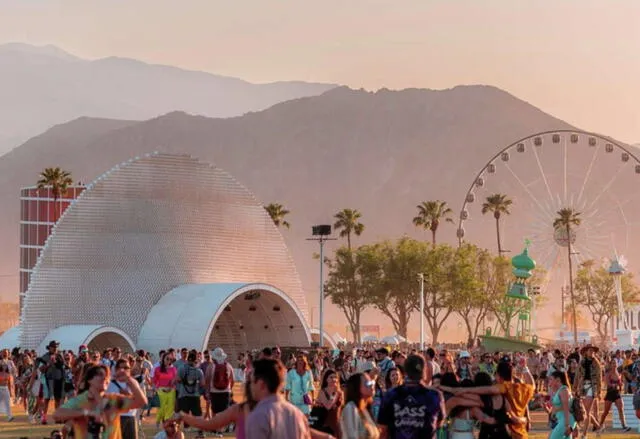 El festival se desarrolla en Indio, California. Foto: Coachella   