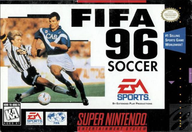 Portada de FIFA 96. (Foto: Internet)