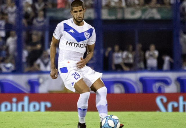 Luis Abram es jugador titular en el Vélez Sarsfield. Foto: difusión