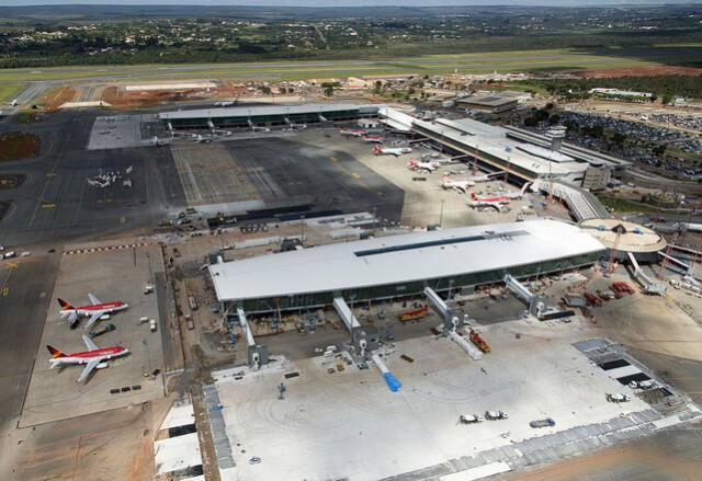 En total, Brasil contó con dos aeropuertos dentro del ranking. Foto: Wikipedia.   