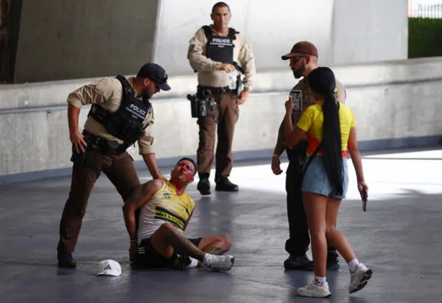  Las autoridades estadounidenses estarían buscando la forma de sancionar a los hinchas que se metieron sin entrada al estadio en la final de la Copa América. Foto AFP  