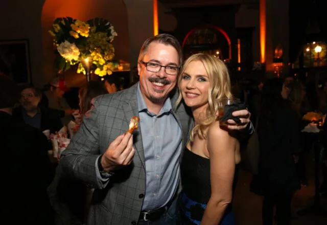 Vince Gilligan y Rhea Seehorn