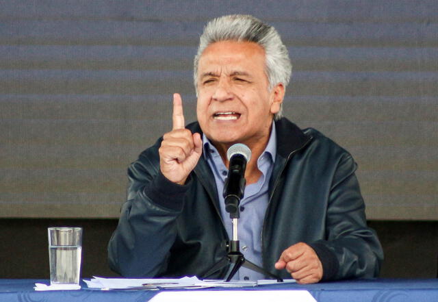 Moreno acusa a Maduro y Correa de querer desestabilizar su gobierno. Foto: AFP.