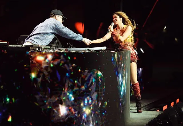 Shakira brindó un concierto en Coachella y tuvo como invitado a Bizarrap. Foto: Instagram / Shakira    