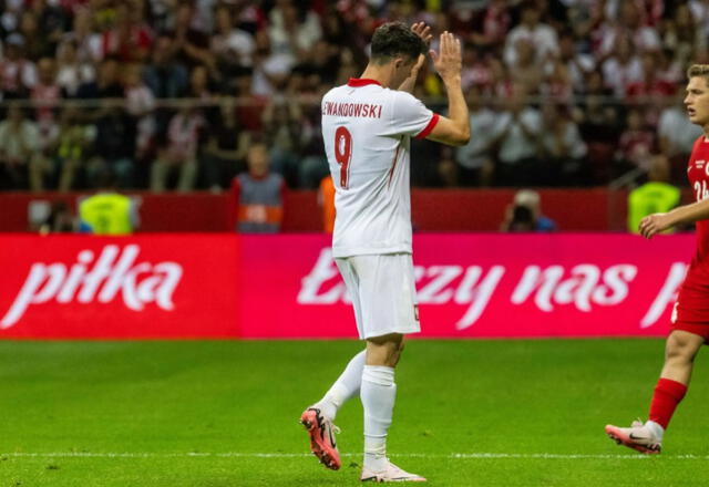 Robert Lewandowski se perderá el debut de Polonia en la Eurocopa. Foto: AFP   