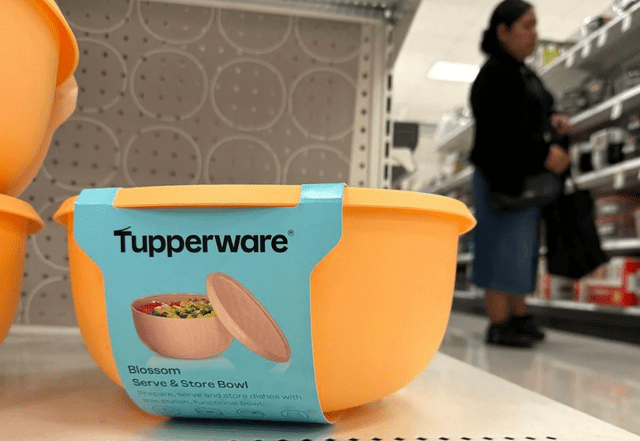 Tupperware sufre una caída de ventas tras alternativas más saludables con el medio ambiente. Foto: AFP   