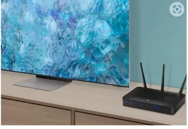  Evita colocar el router cerca de tu Smart TV. Foto: Samsung 