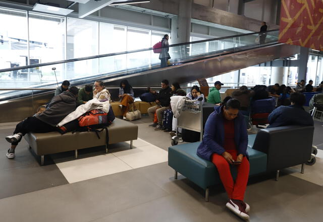 Áreas públicas en el nuevo Aeropuerto Internacional Jorge Chávez. Foto: Sebastián Blanco   