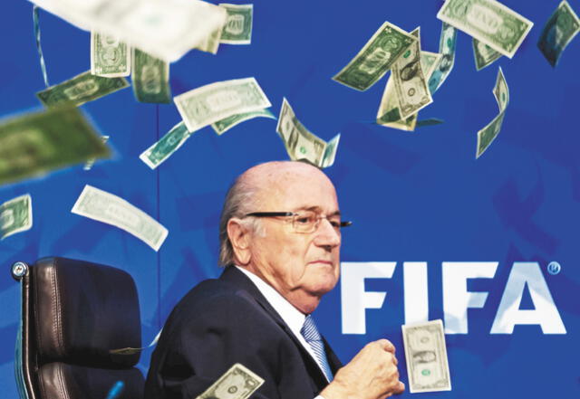 Joseph Blatter dinero