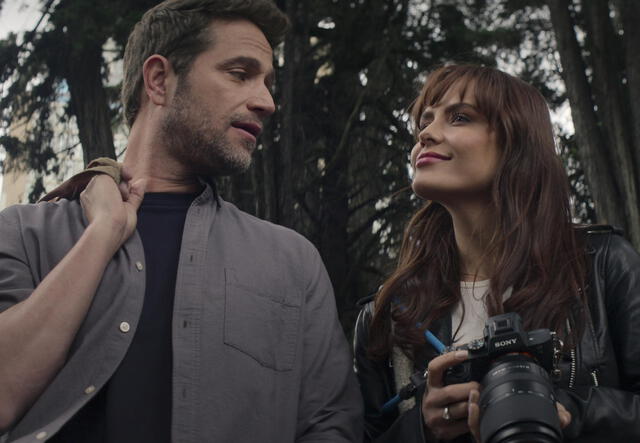 Ana Lucía Domínguez y Michel Brown de Pálpito. Foto: Netflix