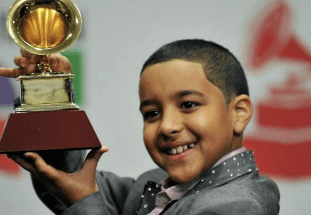 Miguelito fue el segundo niño más joven en ganar un Grammy luego de Blue Ivy, la hija de Beyonce