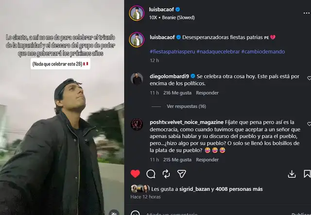 Luis Baca desde la UNMSM.