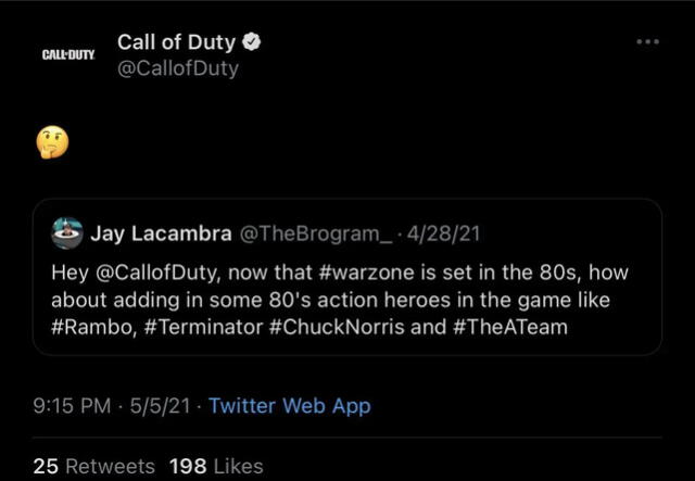 Cuenta oficial de Call of Duty