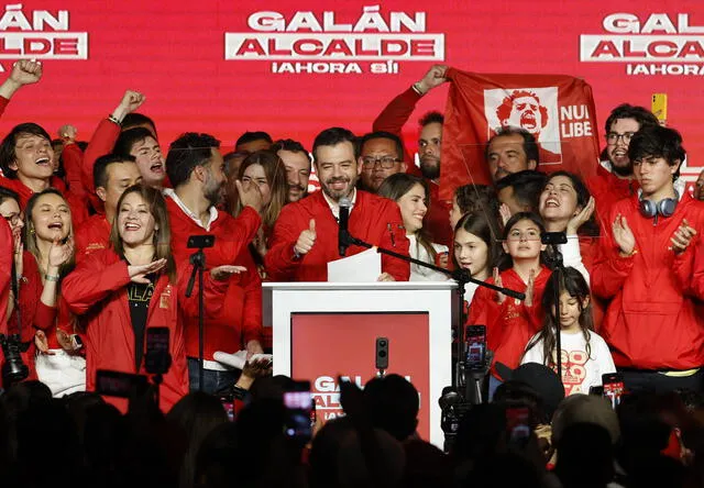 Galán Pachón es el hijo menor del líder Luis Carlos Galán Sarmiento, fundador del partido político Nuevo Liberalismo. Foto: EFE   