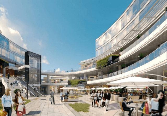 Así lucirá nueva moderno centro comercial. Foto: skycrap   