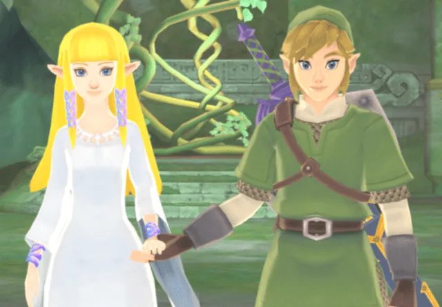 Zelda y Link