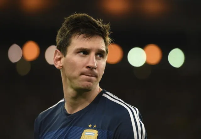 Messi perdió la final del mundo en 2014. Foto: AFP