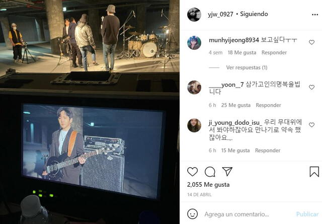 Último post de J.Yoon de M.C the MAX en Instagram. Foto: Instagram