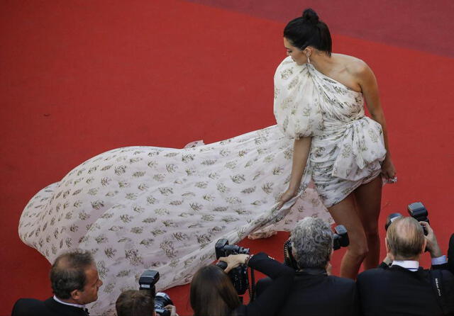 Kendall Jenner y el vestido con el que alborotó Cannes | FOTOS | 