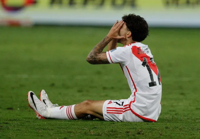  Franco Zanelatto debutó con la selección peruana ante Argentina por Eliminatorias 2026. Foto: Luis Jiménez/GLR   