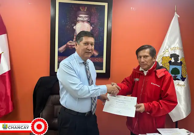 Reconocimiento del alcalde Juan Álvarez. Foto: Municipio de Chancay. Reconocimiento del alcalde Juan Álvarez. Foto: Municipio de Chancay.