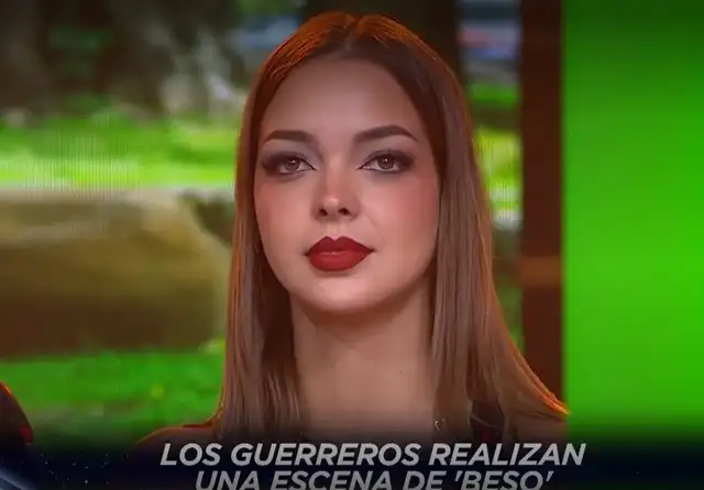 Flavia Laos no pudo disimular su incomodidad en EEG. Foto: captura/América TV   