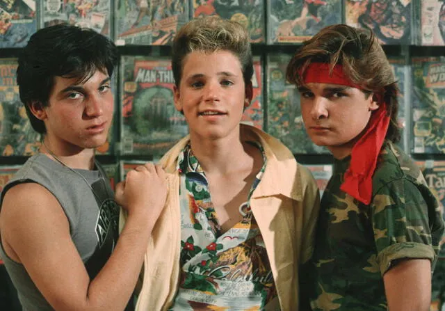 Corey Haim y Corey Feldman fueron estrellas juveniles durante los años 80. Foto: Difusión.