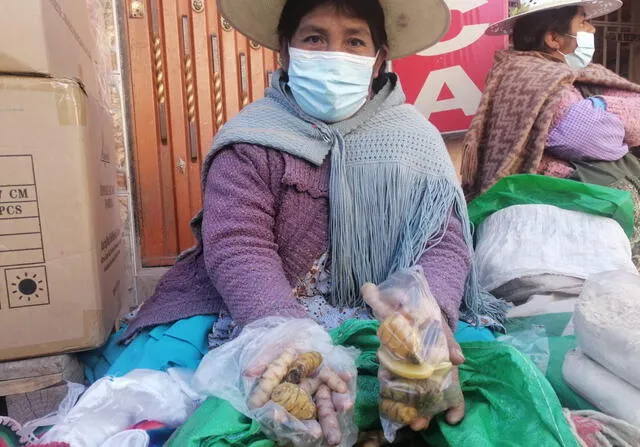 En Puno se vende helado de oca en diferentes arterias. Foto: La República / Carlos Cisneros