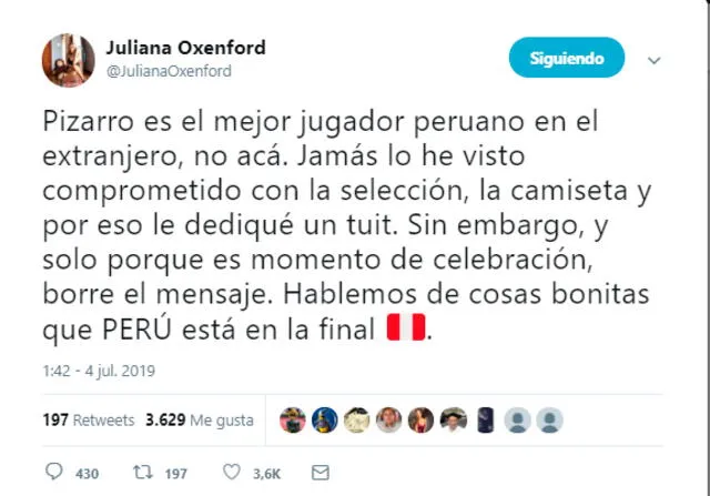 Juliana oxenford