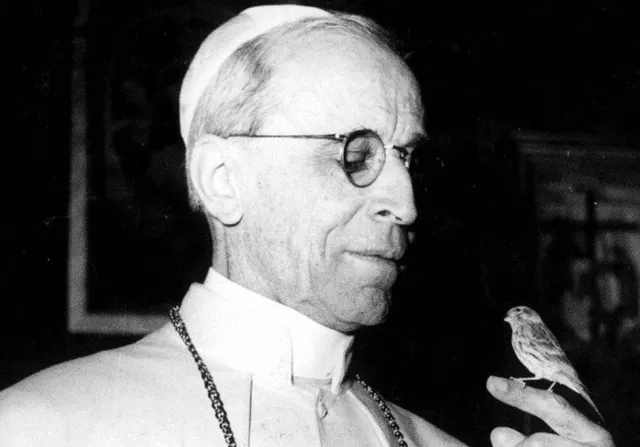 El papa Pío XII, quien colaboró con el rescate de muchos judíos en Roma. Foto: ABC   