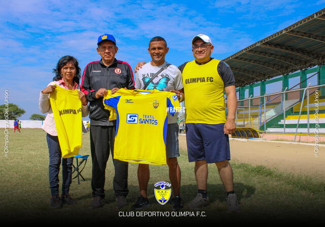 William Chiroque seguirá jugando al fútbol con el objetivo de lograr ascender a la Liga 2. Foto: Olimpia F.C.    