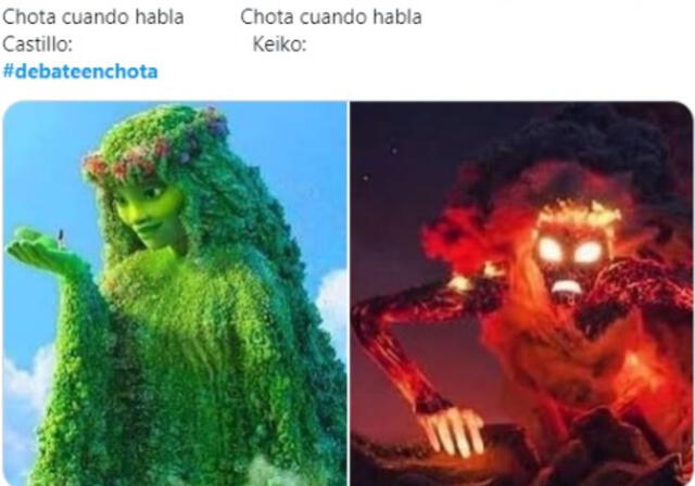 Memes del debate presidencial. Foto: Twitter