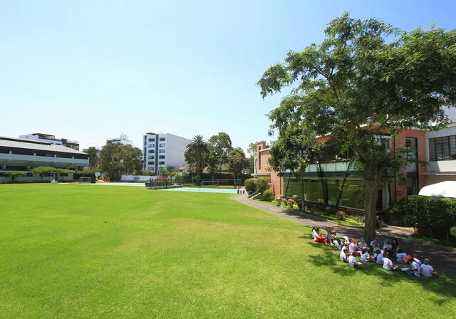 Campus del colegio San Silvestre. Foto: Colegio San Silvestre    