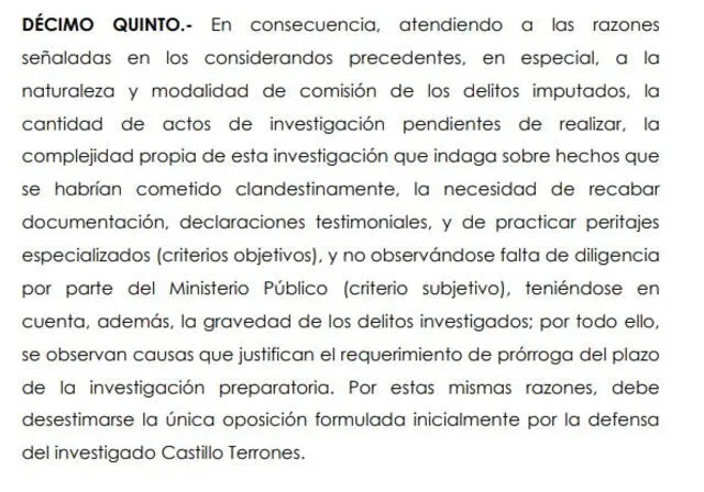 El juez Juan Carlos Checkley detalló sus argumentos para resolver la solicitud en favor de la Fiscalía. Foto: La República   