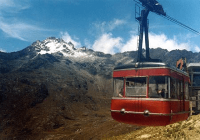 Perú se sumaría a los países de la región con el servicio de teleférico turístico. Foto: Andina   