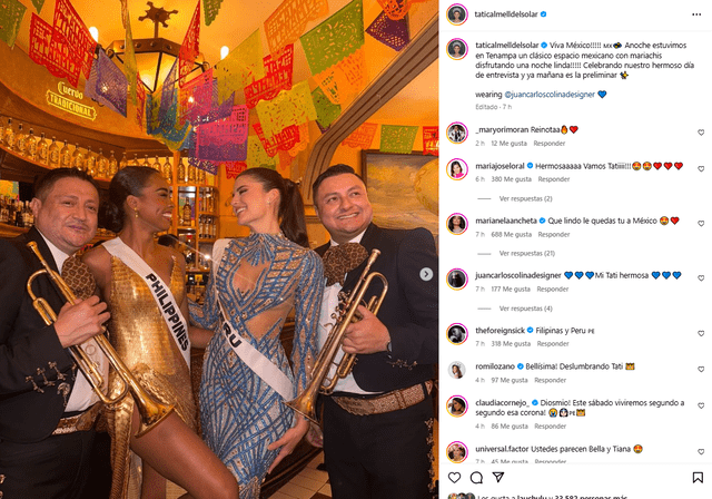 Tatiana Calmell buscará la corona del Miss Universo 2024. Foto: composición LR/Instagram/Tatiana Calmell   