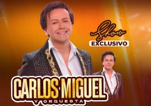 Carlos Miguel y orquesta estarán en una discoteca en Los Olivos.