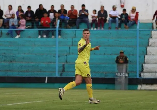  Sebastián Gonzales Zela es goleador de Comerciantes Unidos. Foto: Instagram/Gonzales Zela   