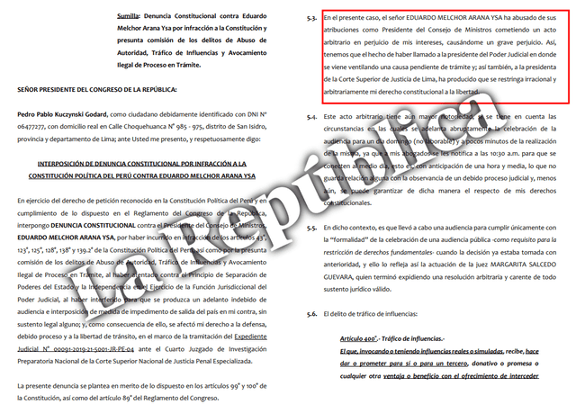 Denuncia conta Eduardo Arana Denuncia conta Eduardo Arana