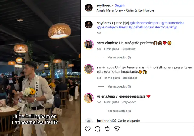 Jude Bellingham peruano. Foto: Instagram Jude Bellingham peruano. Foto: Instagram