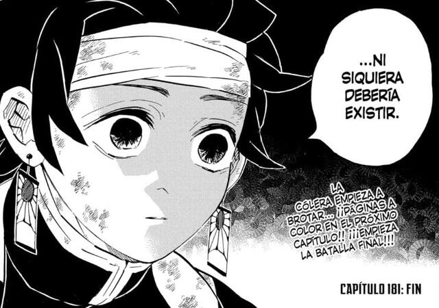 Kimetsu no Yaiba manga 181. Foto: Manga Plus