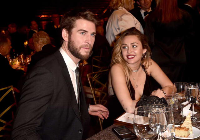 Liam Hemsworth y Miley Cyrus se casaron en diciembre de 2018.
