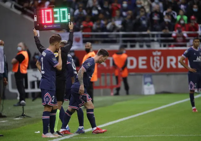 Las mejores fotos del debut de Messi con el PSG. Foto: difusión
