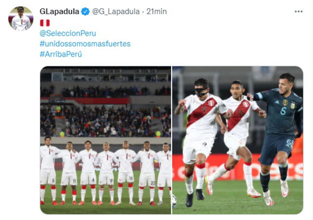 Gianluca Lapadula jugó 60 minutos en la derrota de la selección peruana. Foto: G_Lapadula.