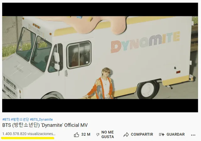 BTS Dynamite MV