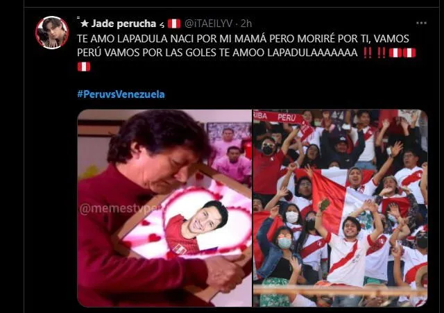 Mejores memes del Perú vs. Venezuela por las eliminatorias. Foto: Twitter