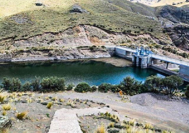 Represa de Iruro. Foto: Municipalidad de Caravelí   